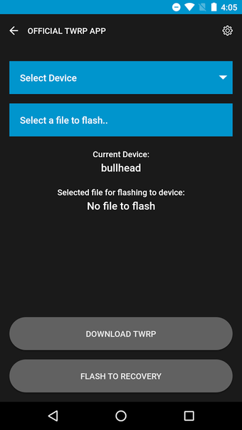 Image 1 for Official TWRP App