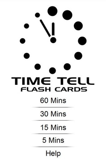 Imagen 4 para Time Tell Flash Cards