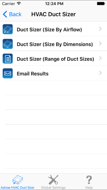 Image 3 for ASHRAE HVAC Duct Sizer