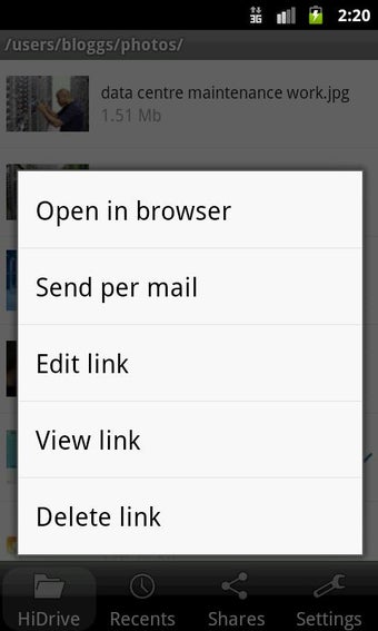 Imagen 1 para HiDrive