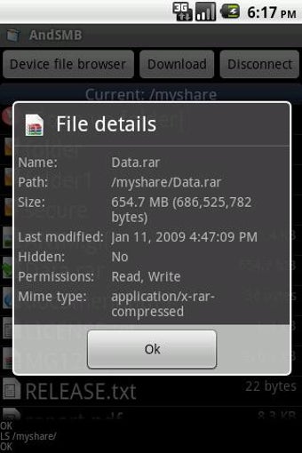 Image 3 for AndSMB (samba client)