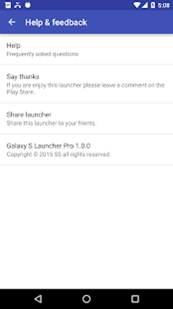 Image 0 for S Launcher Pro for Galaxy