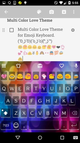 Imagen 0 para Multicolor Emoji Keyboard