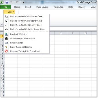 Imagen 0 para Excel Change Case To Prop…