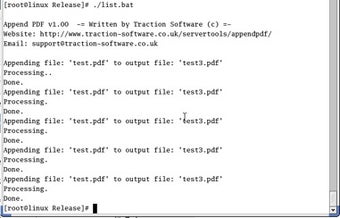 Image 0 for Append PDF