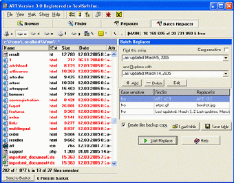 Image 0 for Advanced Replace Tools