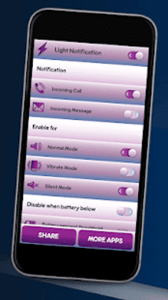Imagen 2 para Flash Light Alert SMS & C…