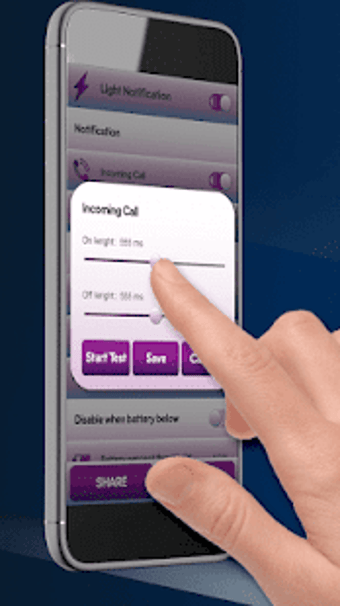 Imagen 1 para Flash Light Alert SMS & C…