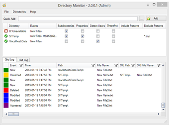 Imagen 0 para Directory Monitor