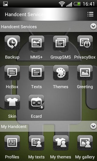 Imagen 2 para Handcent 5 Skin Android