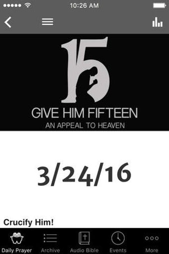 Image 0 for Give Him 15