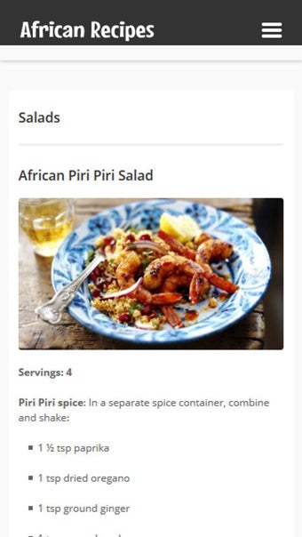 Image 1 for African Recipes !
