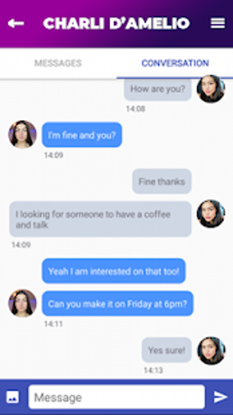 Imagen 1 para Charli D'amelio fake call…