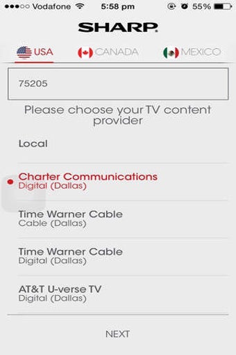 Image 0 for Sharp SmartCentral Remote