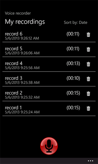 Imagen 3 para Voice Recorder Free for W…
