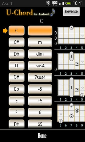Imagen 1 para UChord (Ukulele Chord Fin…