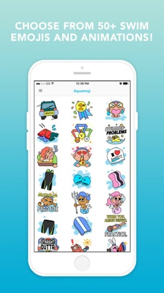 Image 1 for Aquamoji: Swim Emojis+Sti…