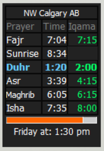 Imagen 0 para Prayer N Iqama Gadget