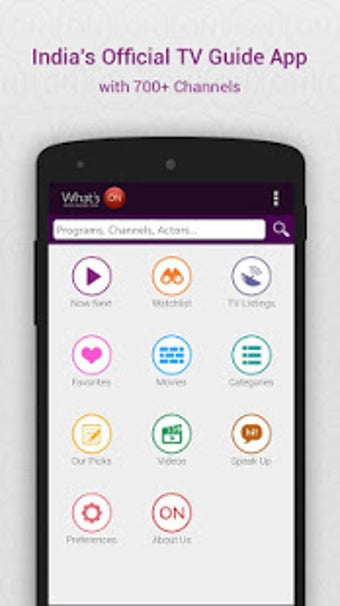 Imagen 2 para What's On India : a tv gu…