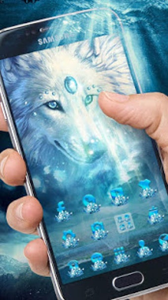 Image 1 for Ice Wolf Theme