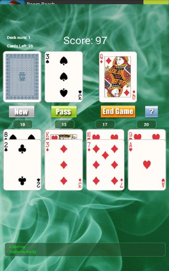 Image 1 for 21 Solitaire Game