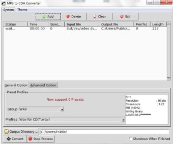 Image 0 for MP3 to CDA Converter Pro