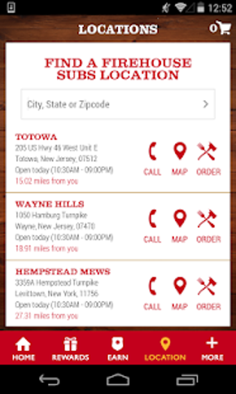Imagen 1 para Firehouse Subs App