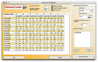 Image 0 for Schedule Creator