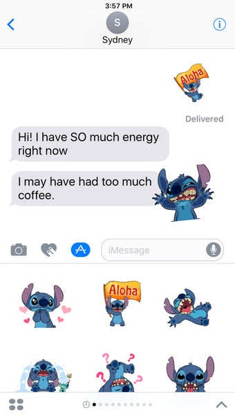 Image 2 for Disney Stickers: Stitch