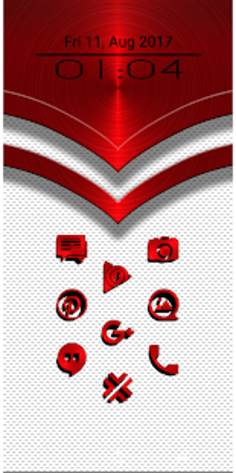 Imagen 1 para Alone Red Icon Pack