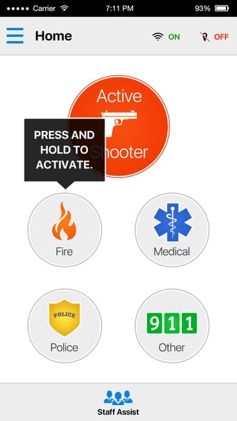 Image 1 for Rave Panic Button