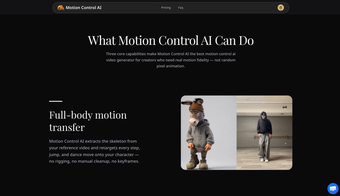 Image 0 for Motion Control AI Pro