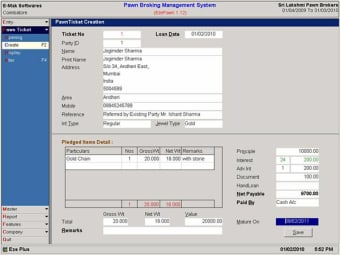 Image 0 for Pawn Broking Management  …