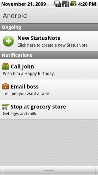 Imagen 1 para StatusNotes (Status Notes…
