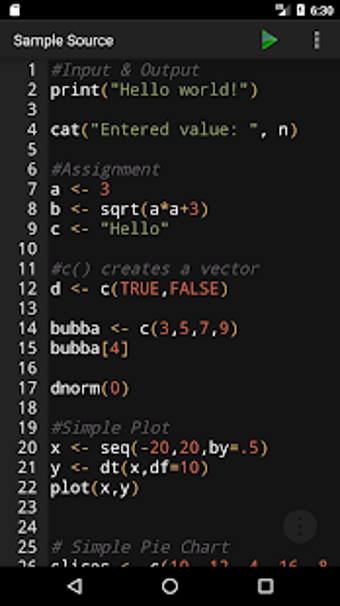 Image 0 for R Programming Compiler