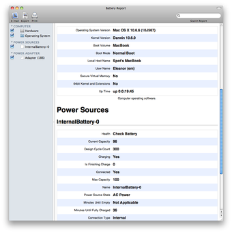 Image 0 for Battery Report