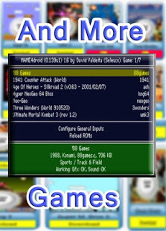 Imagen 1 para Arcade Games (King of emu…