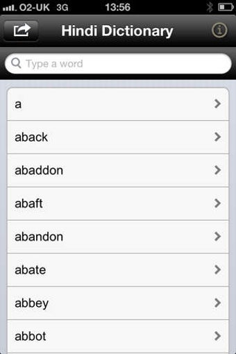 Image 0 for Hindi Dictionary from Eng…