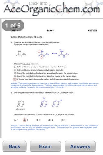 Imagen 0 para Organic Chemistry Test Ba…
