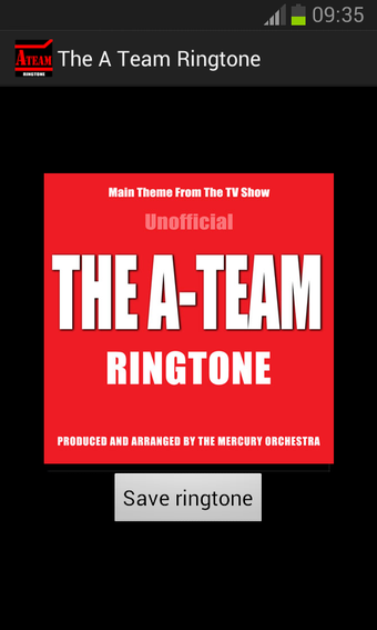 Image 0 for A Team Ringtone Unofficia…