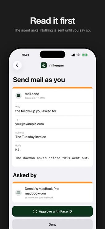 Imagen 0 para Innkeeper: 2FA for Al Age…