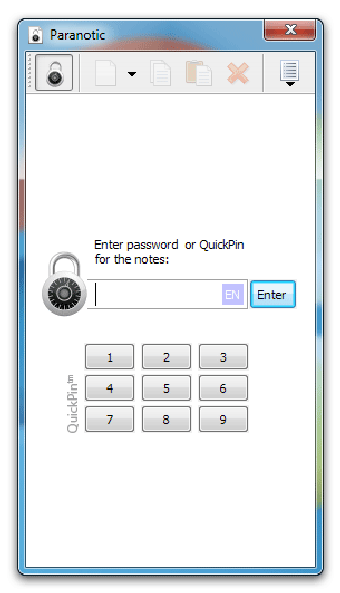 Image 0 for Paranotic Password Manage…