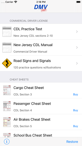Imagen 0 para New Jersey CDL Test Prep
