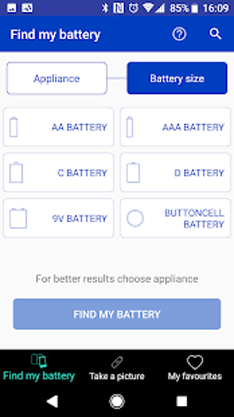 Image 1 for Panasonic Battery APP