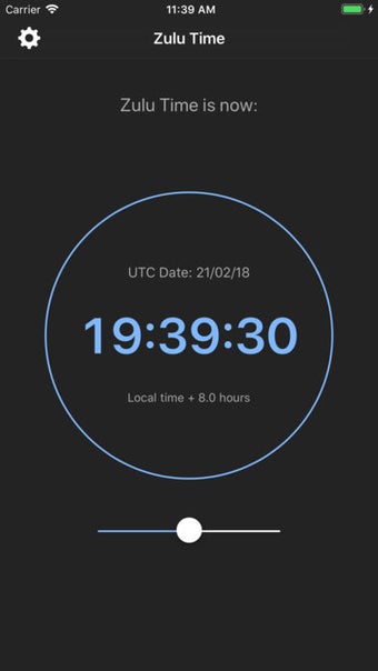 Image 0 for Zulu Time Widget - GMT/UT…