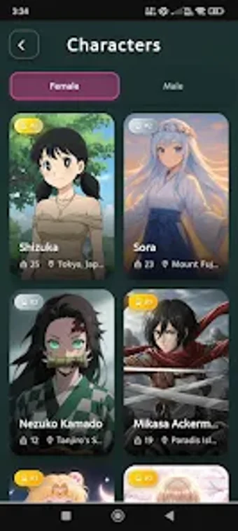 Image 0 for Nastia AI  Character AI C…