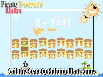 Imagen 0 para Pirate Treasure Maths-Add…
