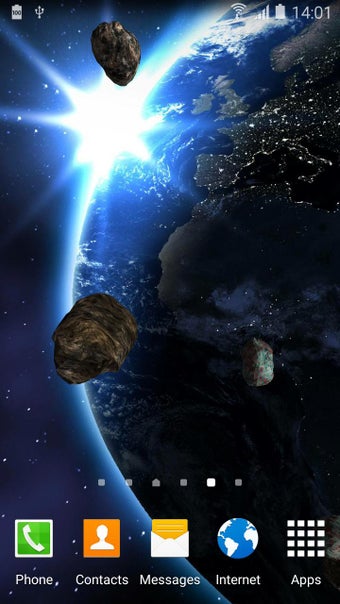 Imagen 1 para HD Space Live Wallpaper