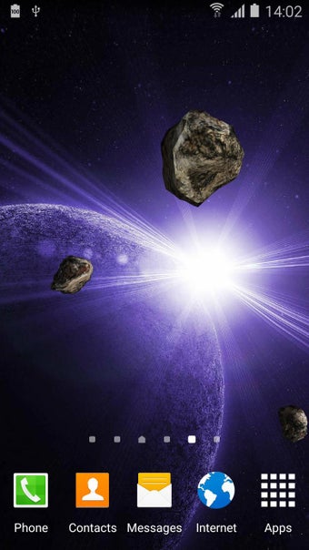 Imagen 3 para HD Space Live Wallpaper
