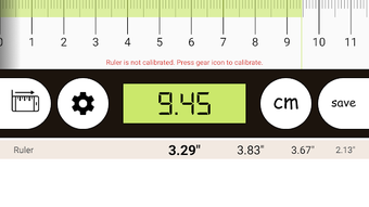 Image 0 for Smart Ruler  cm/inch meas…